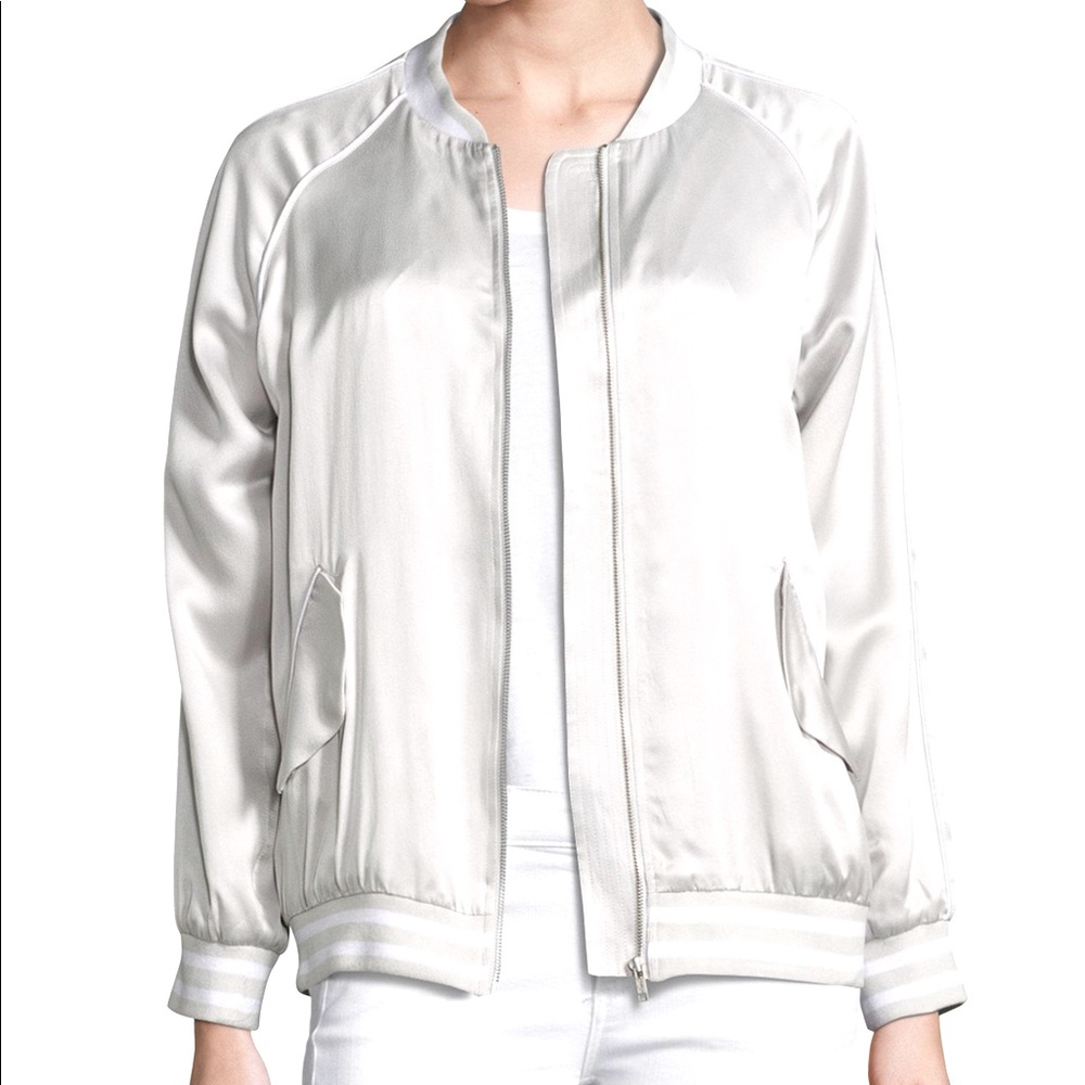 Light Summer Ready Equipment Kendrick Silk Bomber L